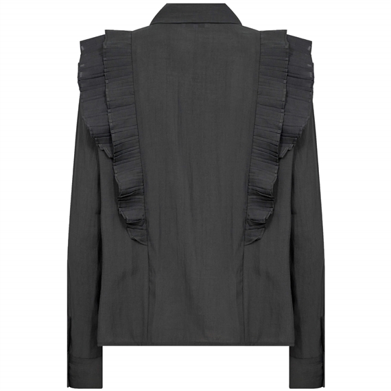 Levete Room LR-KARLINA 1 Skjorte, Black Oyster